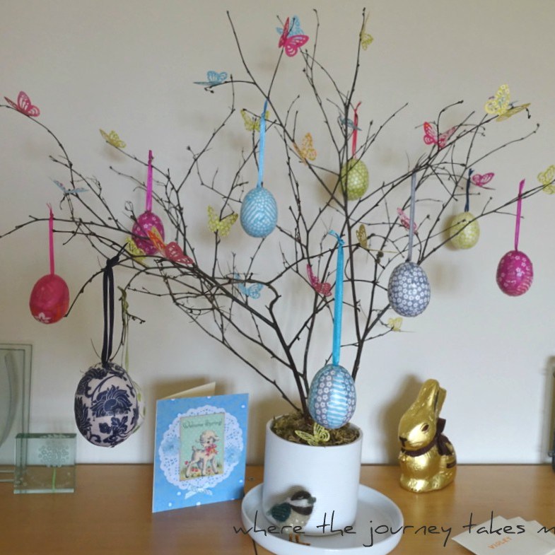Easter tree decoration
